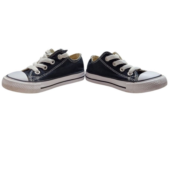 Converse Chuck‎ Taylor All Star Canvas Baby Low Top Sneakers Toddlers Shoes - Picture 7 of 12